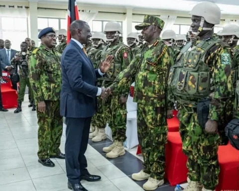 President of Kenia announces police mission in Haiti expires in October