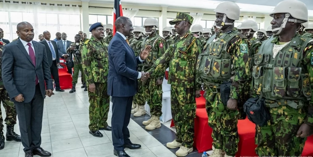 President of Kenia announces police mission in Haiti expires in October