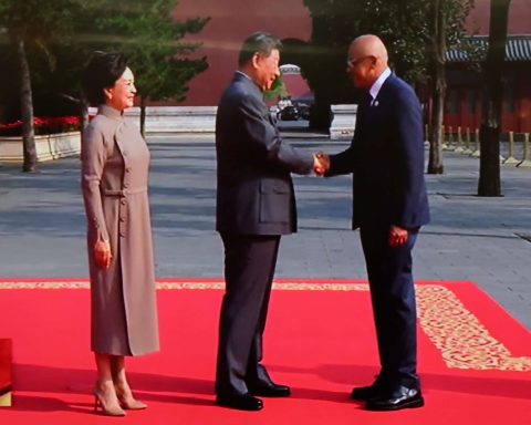 President of the An above China to commemorate Victory Day