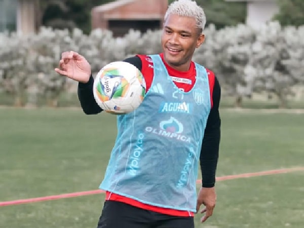 Teófilo Gutiérrez, futbolista del junior de Barranquilla.