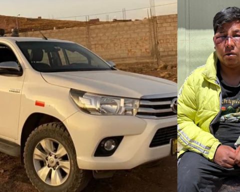 Puno: armed criminals hit driver and take modern truck