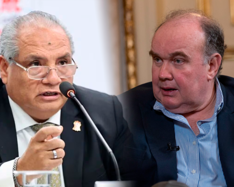 Rafael López Aliaga and César Sandoval resume dialogue in favor of the Tren Lima -Chosica project