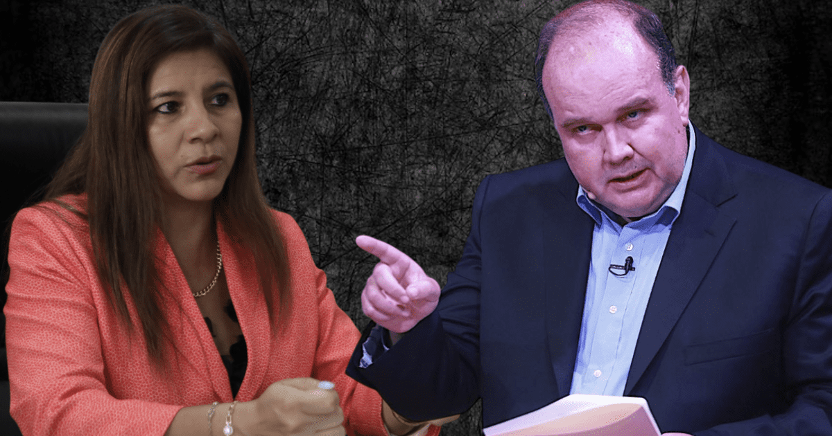 Rafael López Aliaga harased former Silvana Carrión Expristradora: "You are forcing me to go to the press"