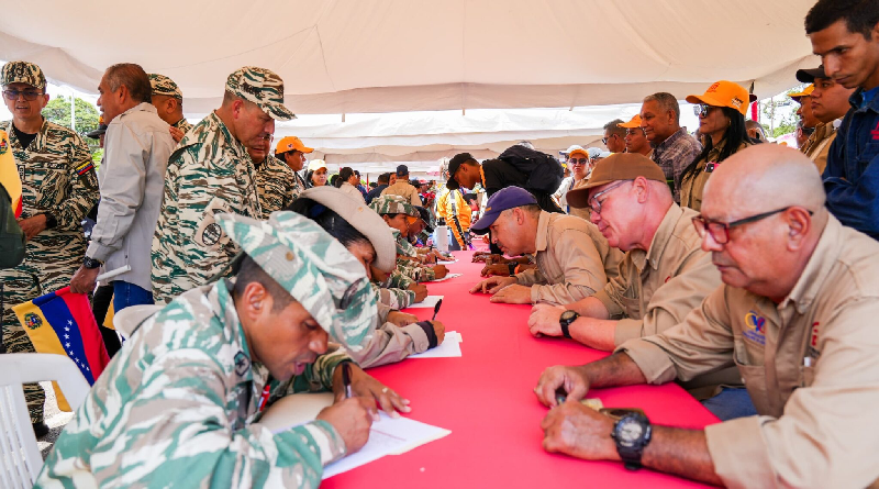 Rangel: workers are ready to preserve independence and peace of the country