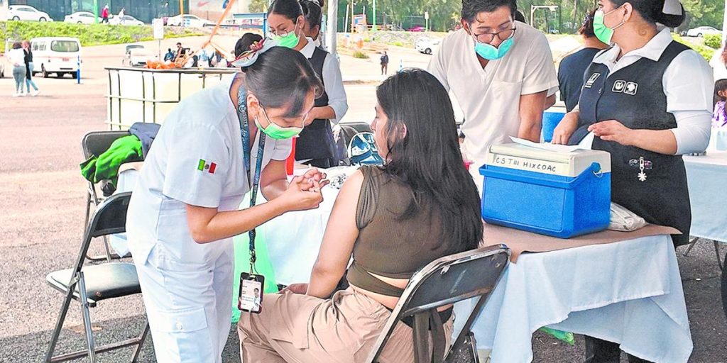 Recognize bust in measles vaccination