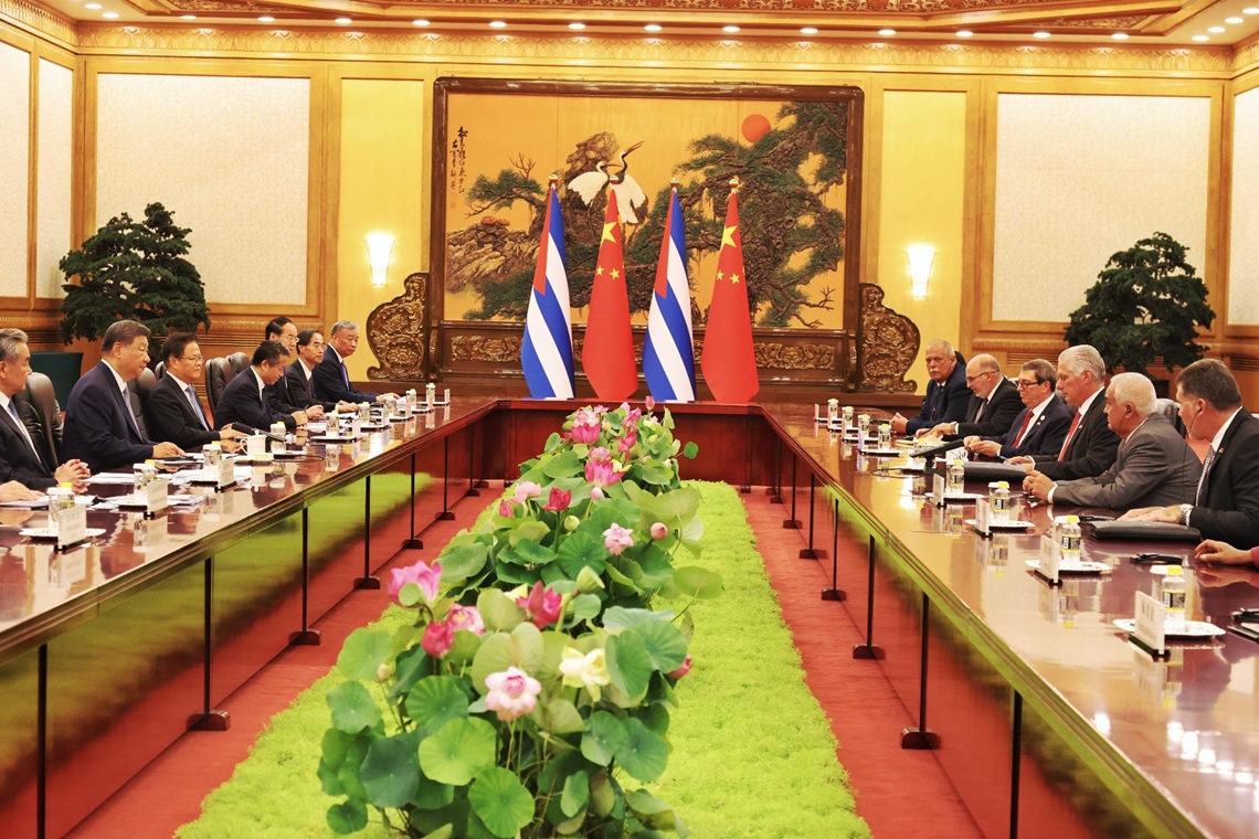 Relations of Cuba and China are "at their best," says Joint Declaration