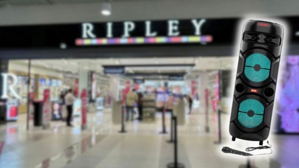 Ripley finishes parlante with a microphone ideal for national holidays with a saving of up to $ 30,000