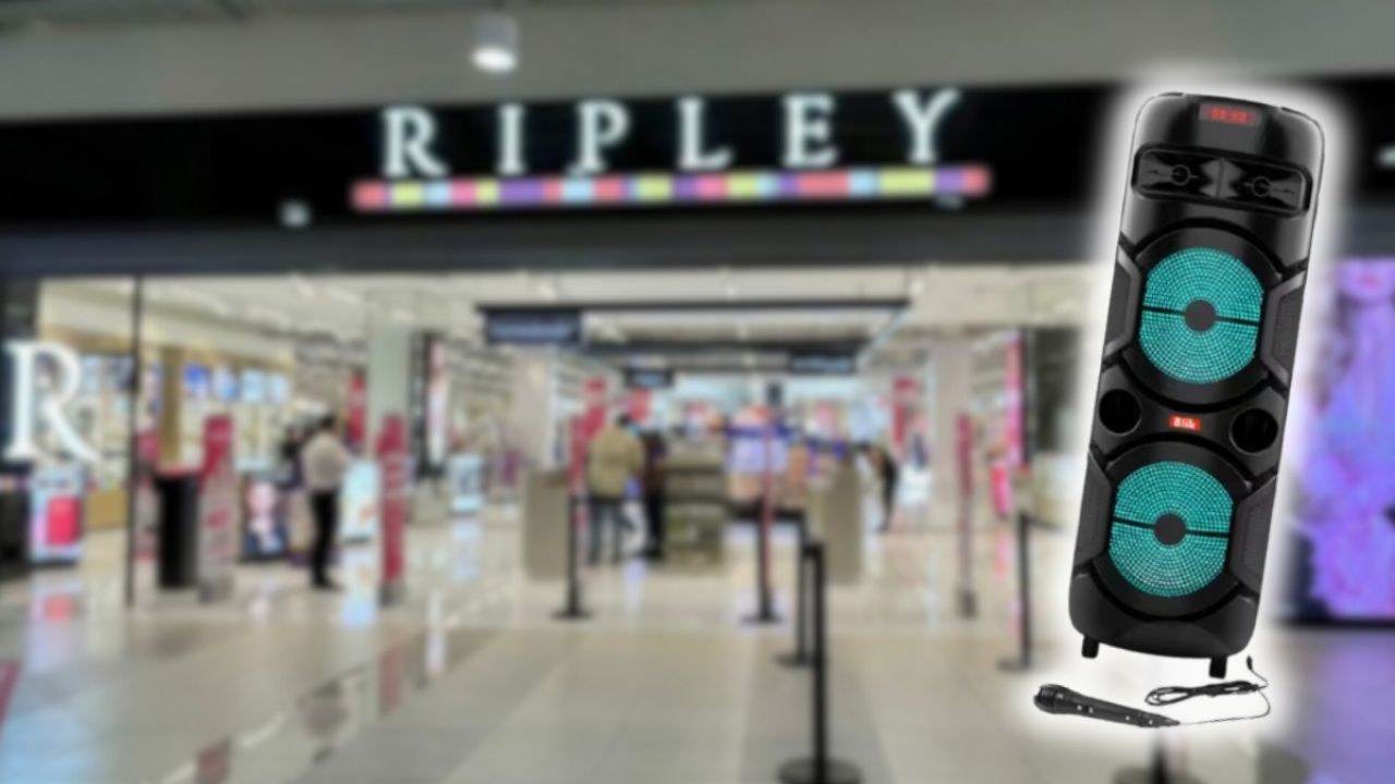Ripley finishes parlante with a microphone ideal for national holidays with a saving of up to $ 30,000