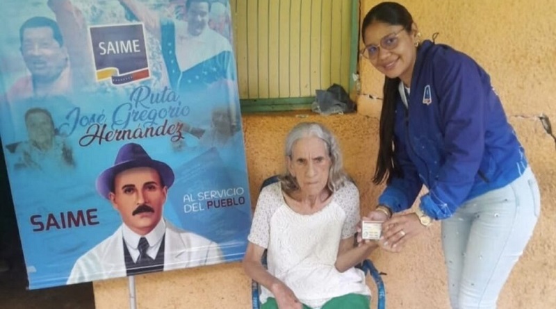 Saime granted more than 10,000 identity cards in the month of August