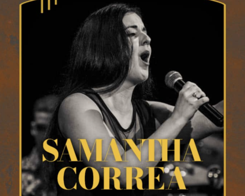 Samantha Correa in Tempo Lounge Bar