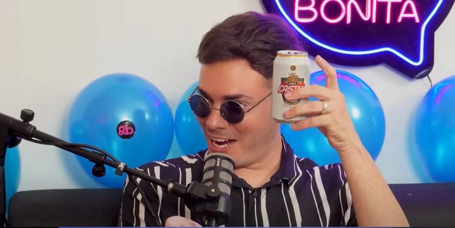 Sandro Castro en el pódcast 'Solo gente bonita'