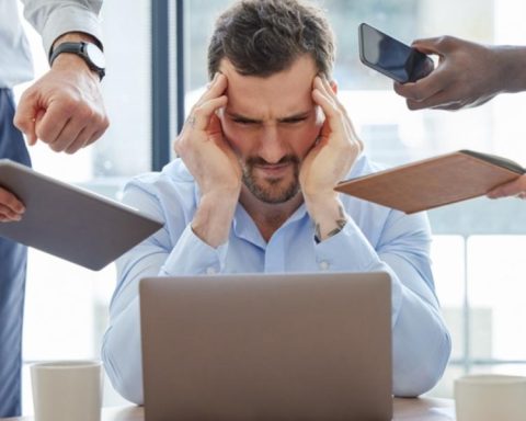 Sandwich effect, when managers feel pressured in the organization