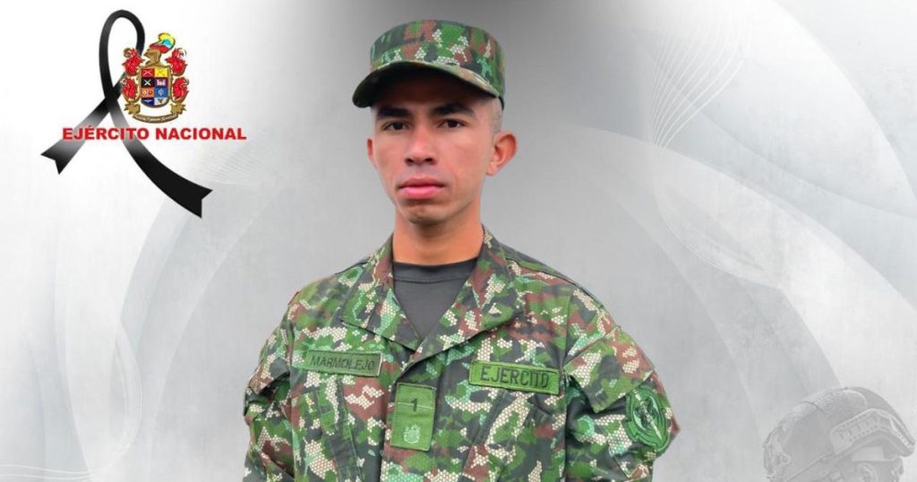 Soldier who was missing after shipwreck of boat was found dead in Nariño