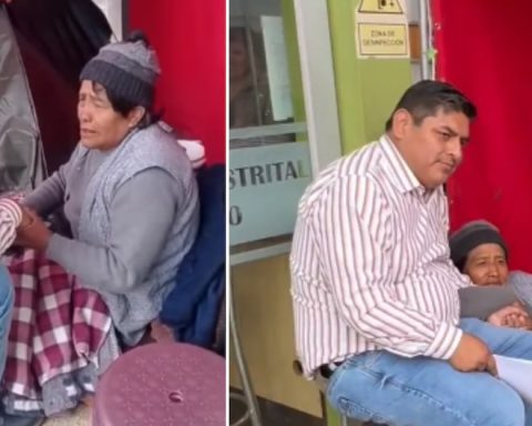Supplier that protested chained in Huancayo returns to support adult older on strike