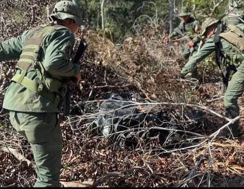 The FANB destroyed two drug trafficking camps
