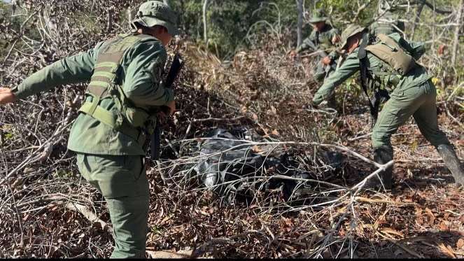 The FANB destroyed two drug trafficking camps
