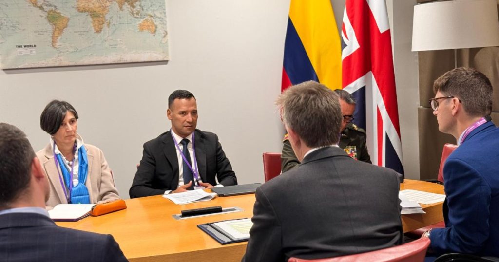 The Ministry of Defense seeks in the United Kingdom to strengthen security in Colombia