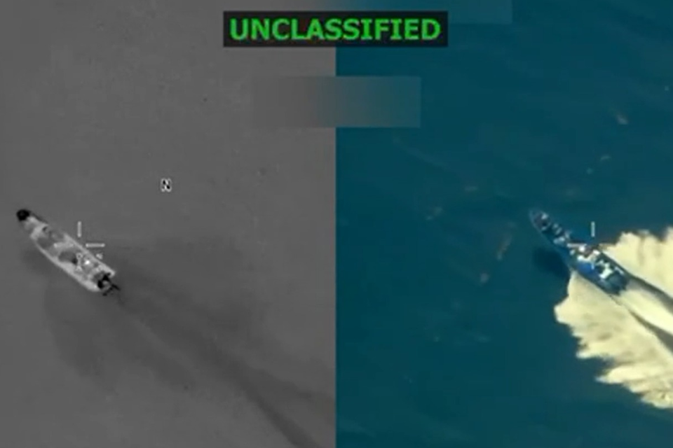 The US reports fourth attack against "Narcolacha" but does not say where the boat came from