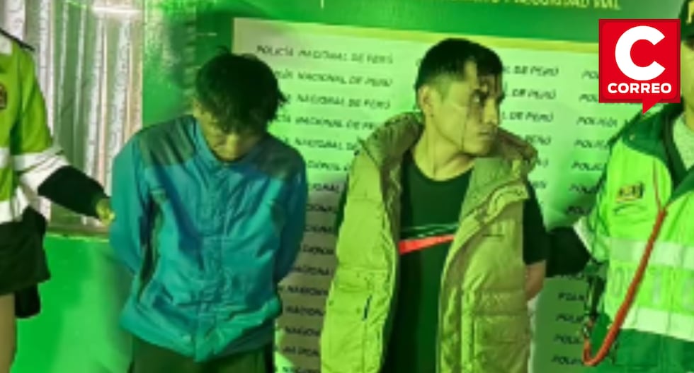 The band "Los fears of railroad" falls in Huancayo