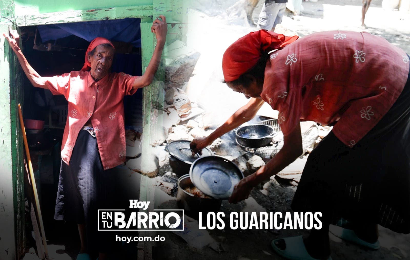 La lucha diaria de una anciana de 80 años contra la pobreza y la soledad en Los Guaricanos