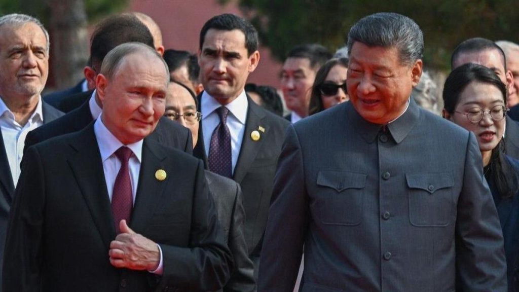 The discussion between Putin and XI about the immortality that captured a microphone during his meeting in China