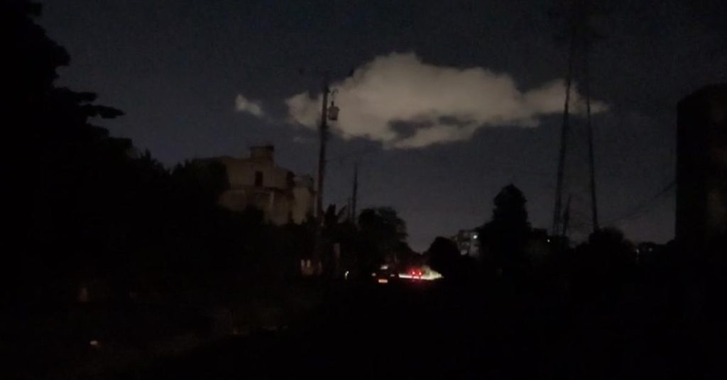 The night of Havana is filled with cacerolazos for the blackouts