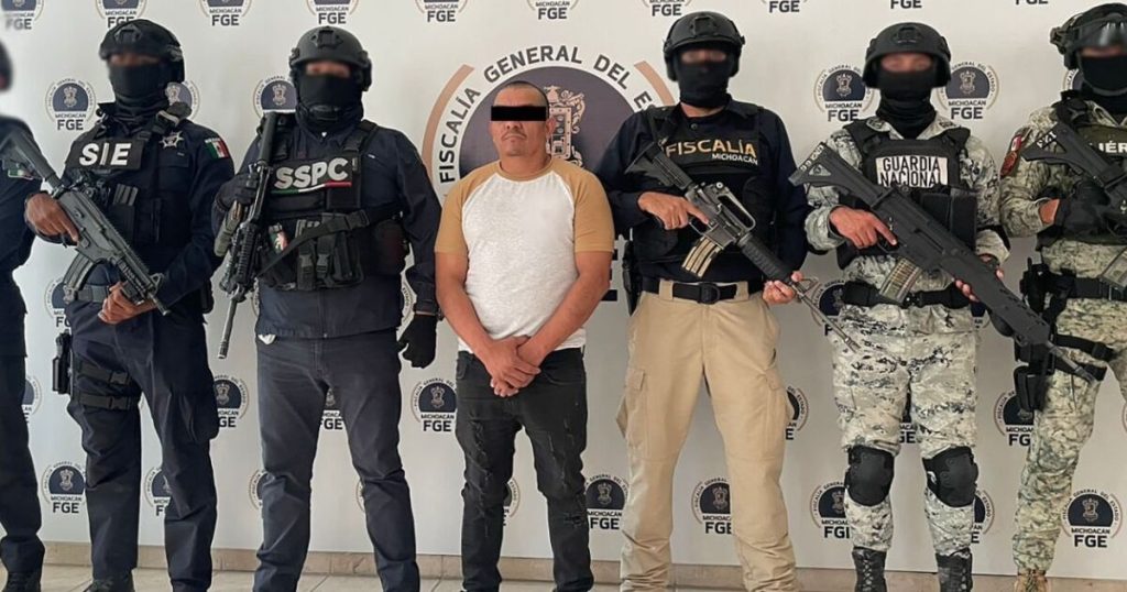 "The silence", leader of extortionists, is arrested in Guanajuato