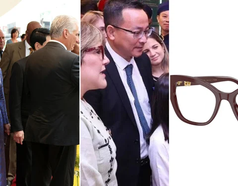 Lis Cuesta, Díaz-Canel, gafas, pueblo cubano