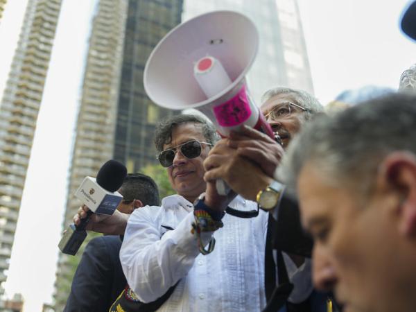 The speech in New York on Palestine that cost the Visa to President Petro