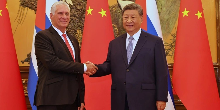 Díaz-Canel, Xi Jinping, Cuba, China