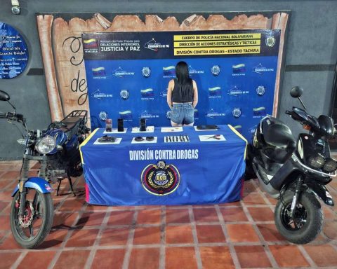 They dismantle 2 drug distribution points in the states Táchira and Miranda