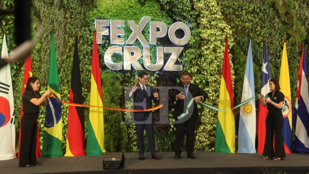 They officially opened the doors of Expocruz 2025: "This is the beginning of a trip of hope"
