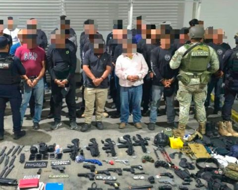 They release 38 members of the world of the world arrested in Michoacán