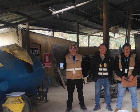 They seize explosives in Pasco: more than 250 dynamite cartridges in mine without permission