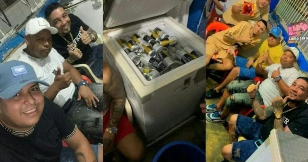 They transfer to maximum security prisons to prisoners who party in Barranquilla