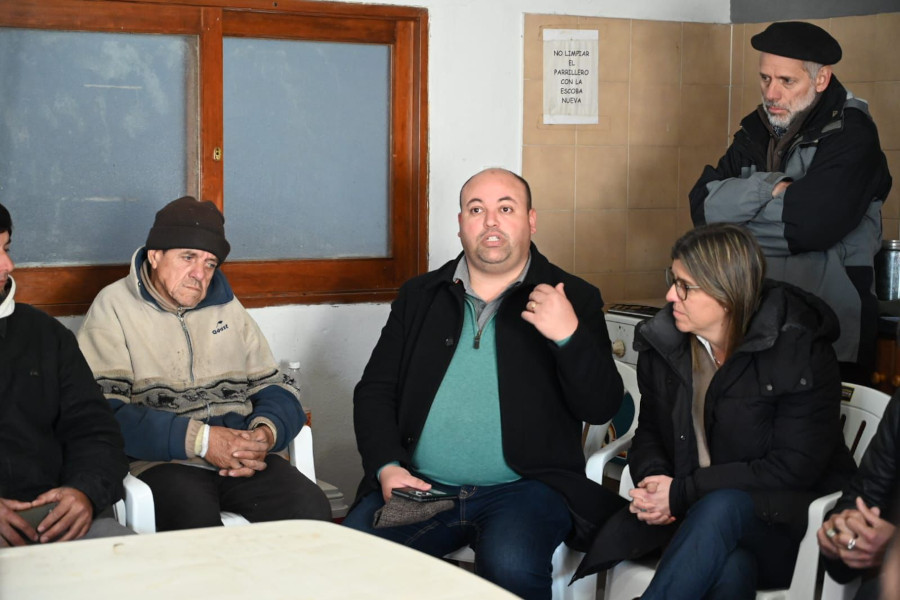 Thirty realos in Nueva Helvecia for the "Advance" plan