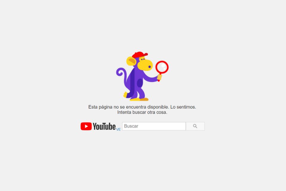"This page is not available": YouTube eliminates Channel to Nicolás Maduro