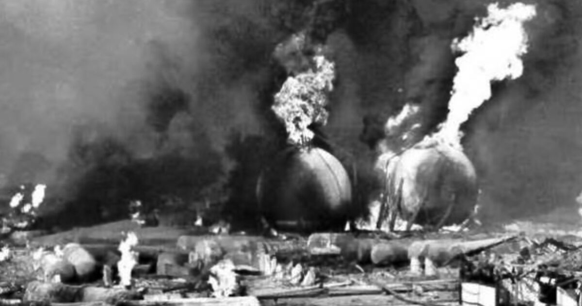 This was the explosion of San Juanico of 1984, in which 500 people died