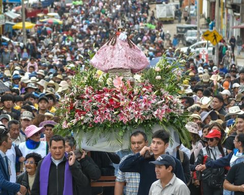 Thousands of faithful accompany the Virgin of Cocharcas in solemn pilgrimage in Huancayo (photos)