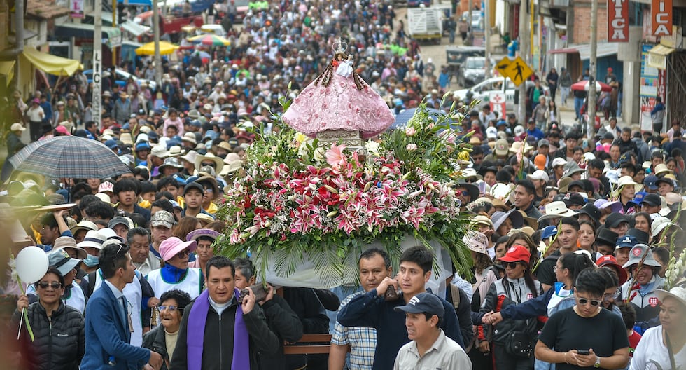 Thousands of faithful accompany the Virgin of Cocharcas in solemn pilgrimage in Huancayo (photos)