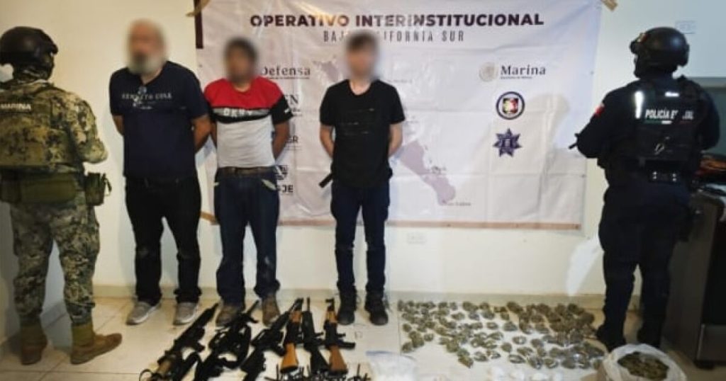 Three alleged members of "The Mayos"