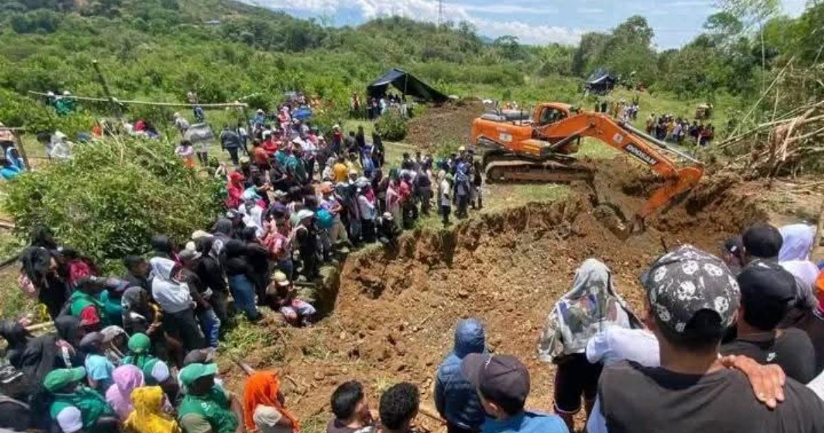 Three days of searching for the seven miners trapped in Golden Socavón in El Cauca are completed