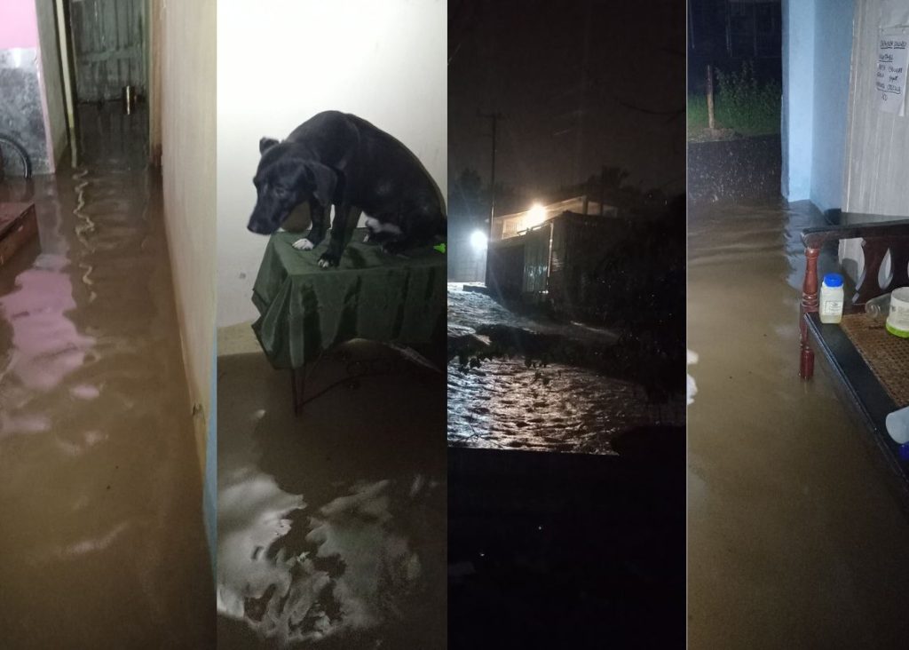 Torrential rains leave floods in the Cuban East