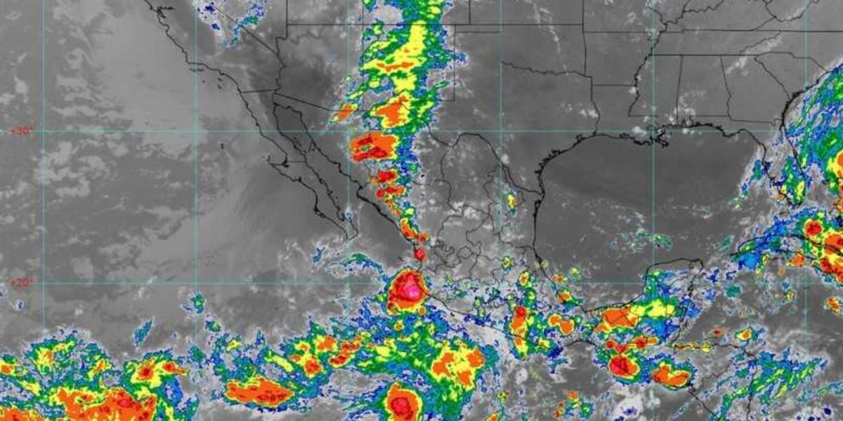 Tropical Depression Mario causes heavy rains in Jalisco and very strong in Colima, Michoacán and Guerrero