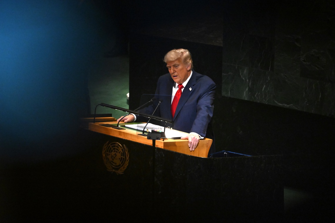 Trump accuses the UN to promote illegal migration and "finance attacks at borders"