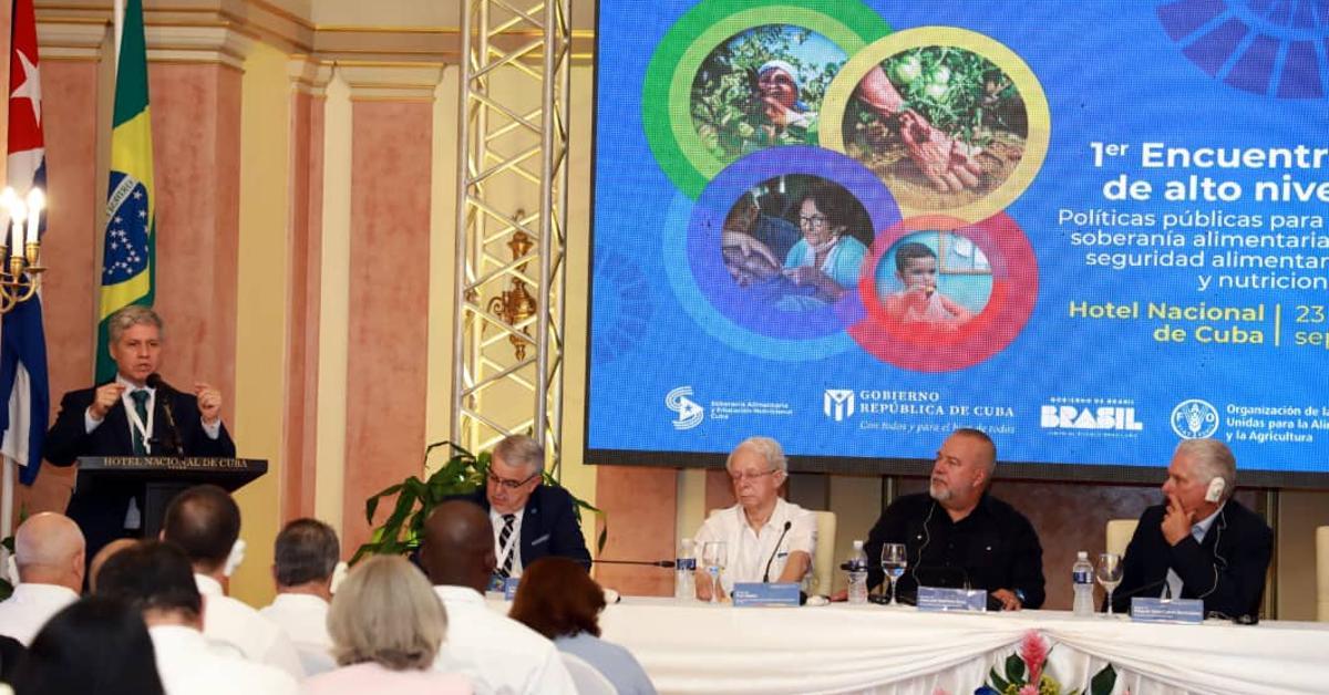 Two Brazil ministers participate in Cuba in a bilateral forum on public policies