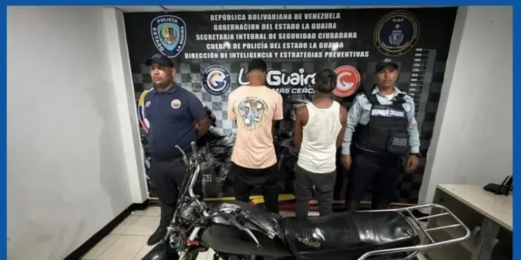 Two men arrested for overwhelming a 7 -year -old boy in La Guaira