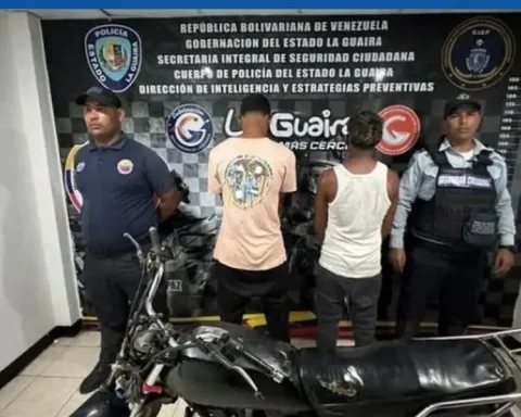 Two men arrested for overwhelming a 7 -year -old boy in La Guaira