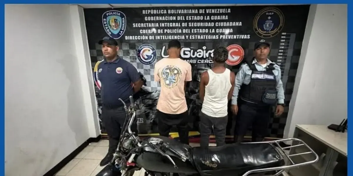 Two men arrested for overwhelming a 7 -year -old boy in La Guaira
