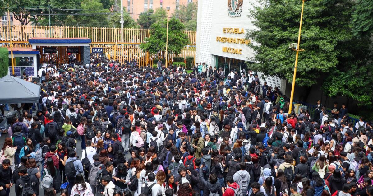 UNAM schools are unemployed by threats after homicide in CCH Sur